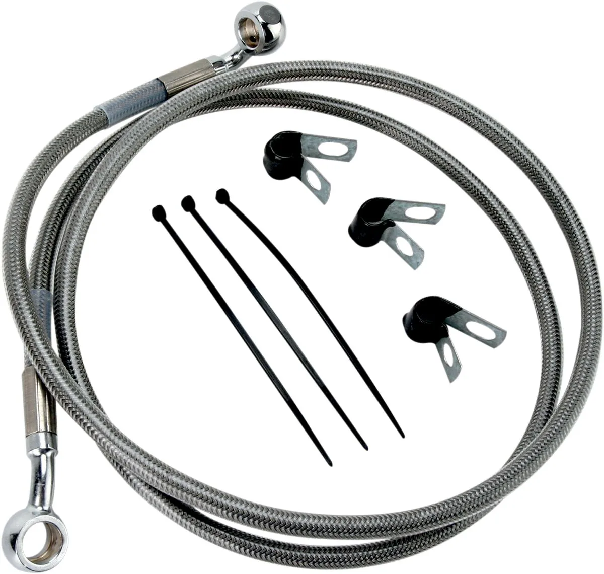 Extended Length Stainless Steel Brake Line Kit