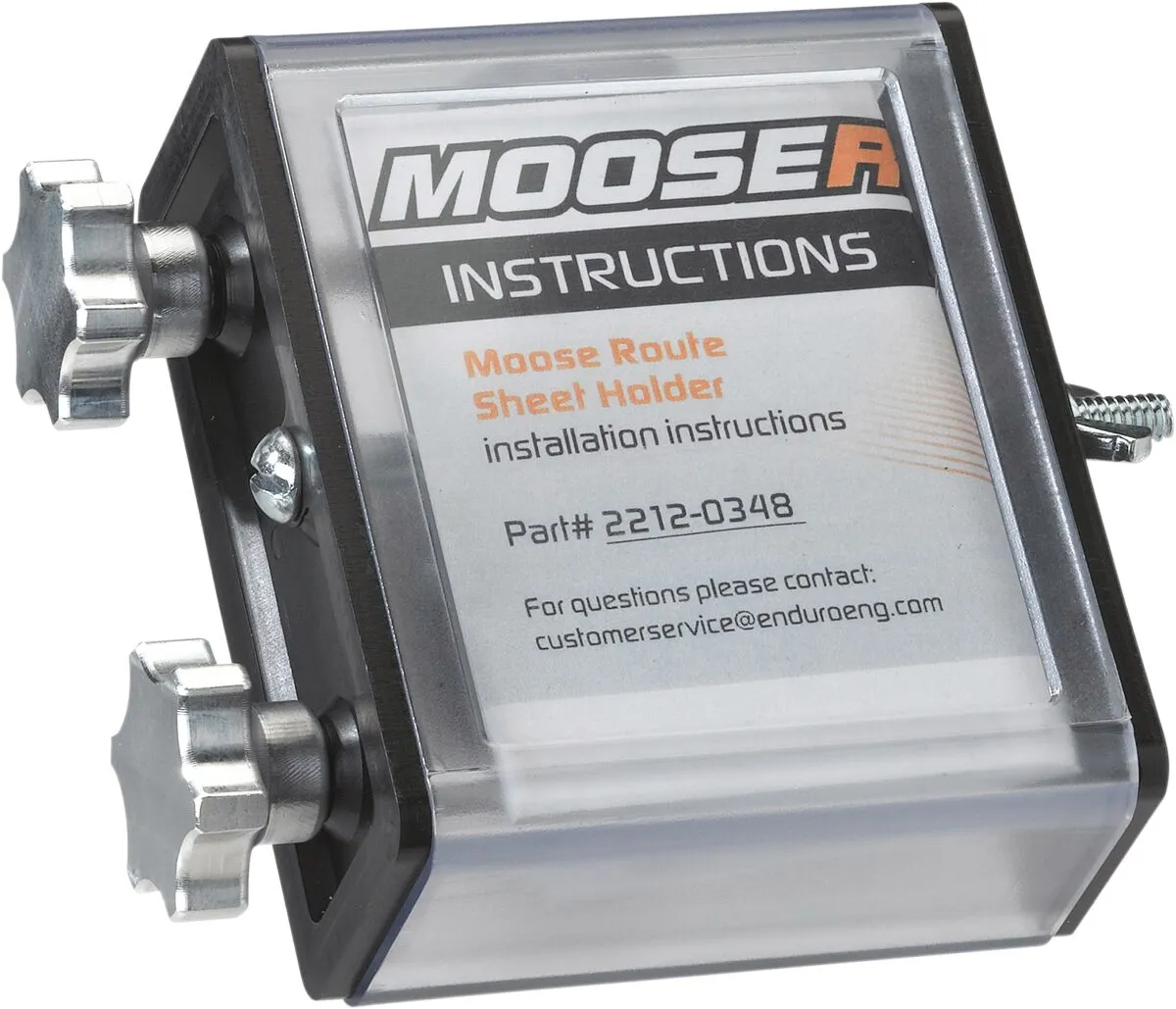 Side Load Route Sheet Holder