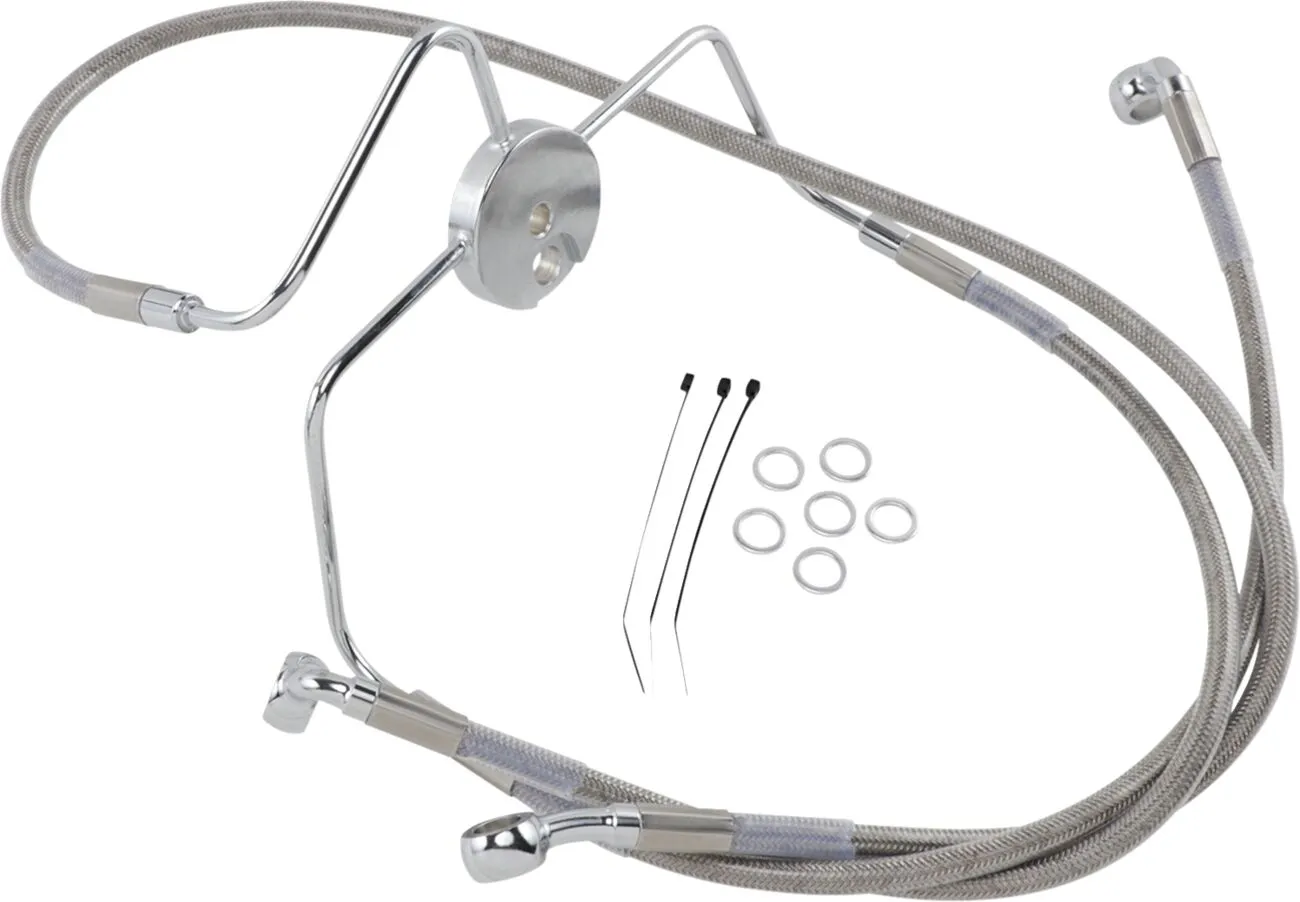 Extended Length Stainless Steel Brake Line Kit