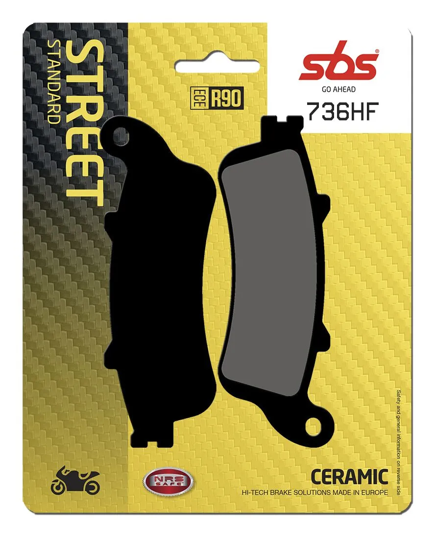 HF Street Ceramic Organic спирачни накладки
