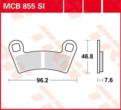 SI Series Sindered Off-Road Brake Pads