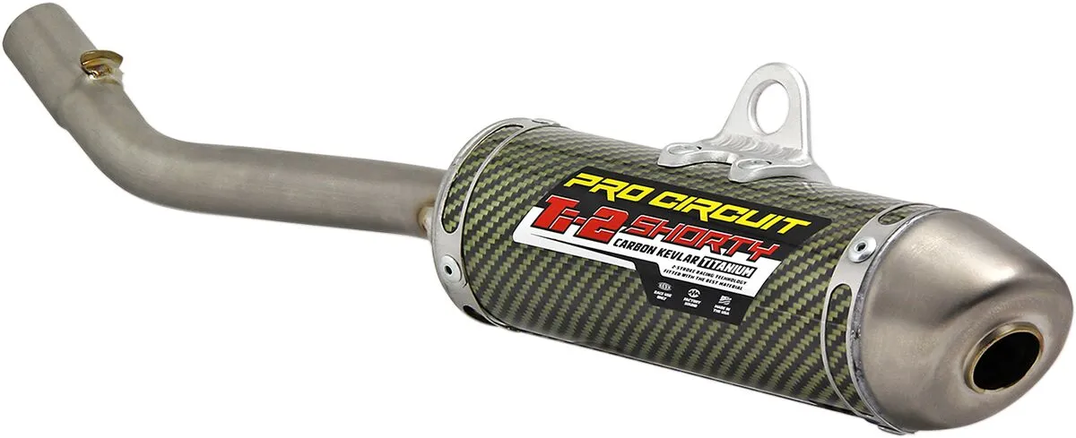 Ti-2 Shorty Slip-On Silencer