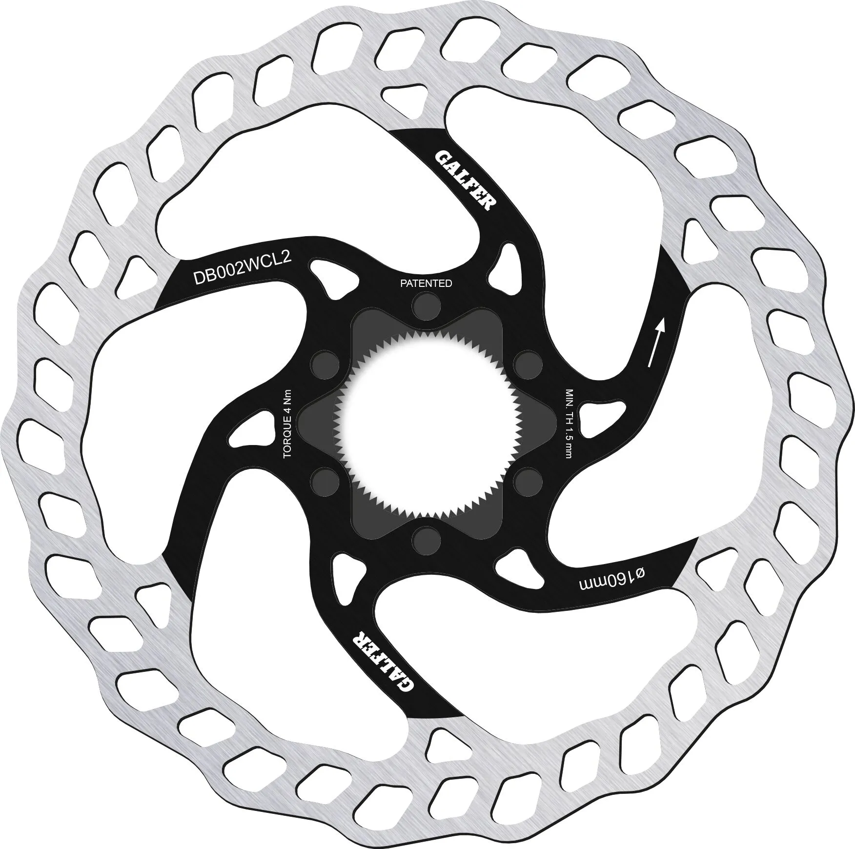 Фиксиран диск Wave® Center-Lock