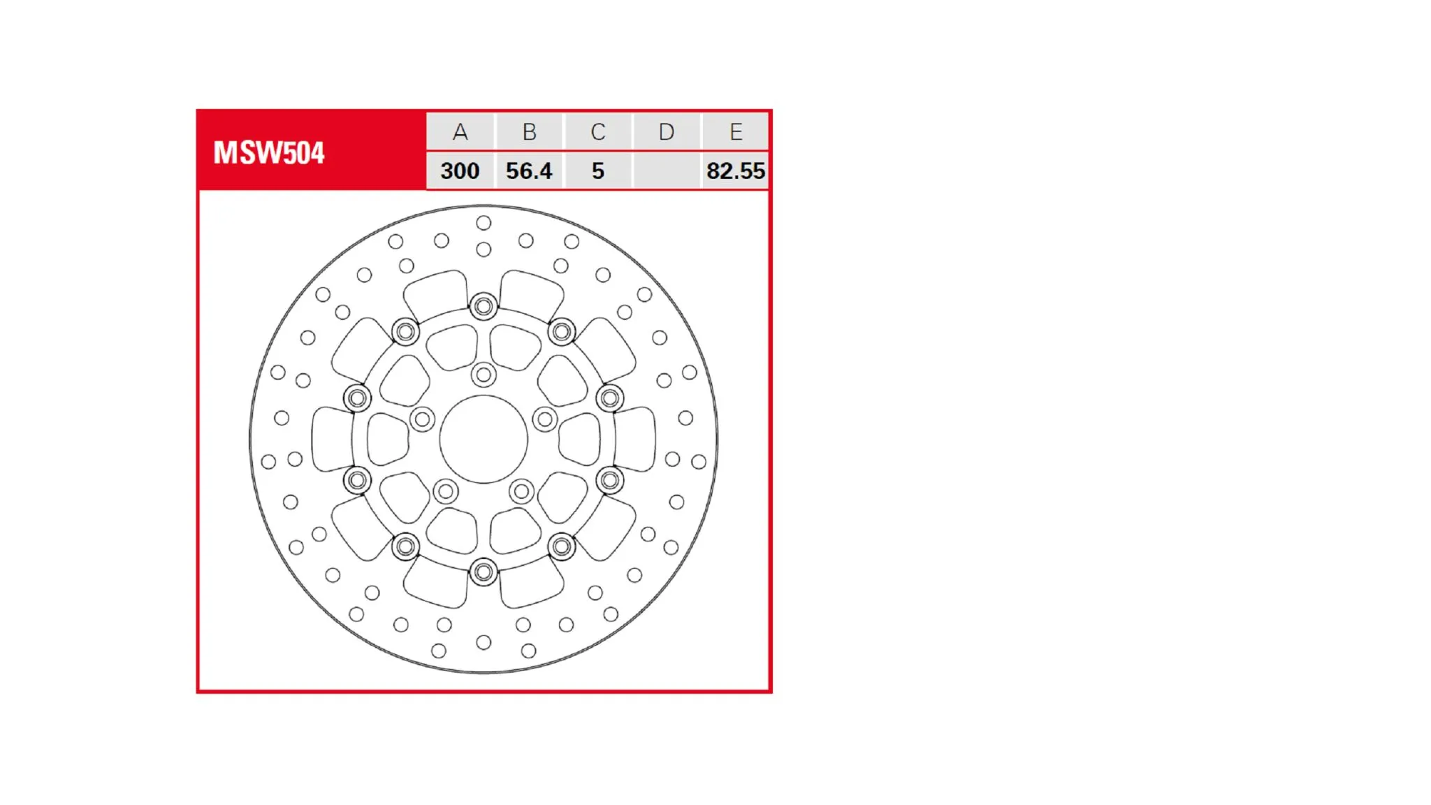 Contoured Fixed Brake Rotor
