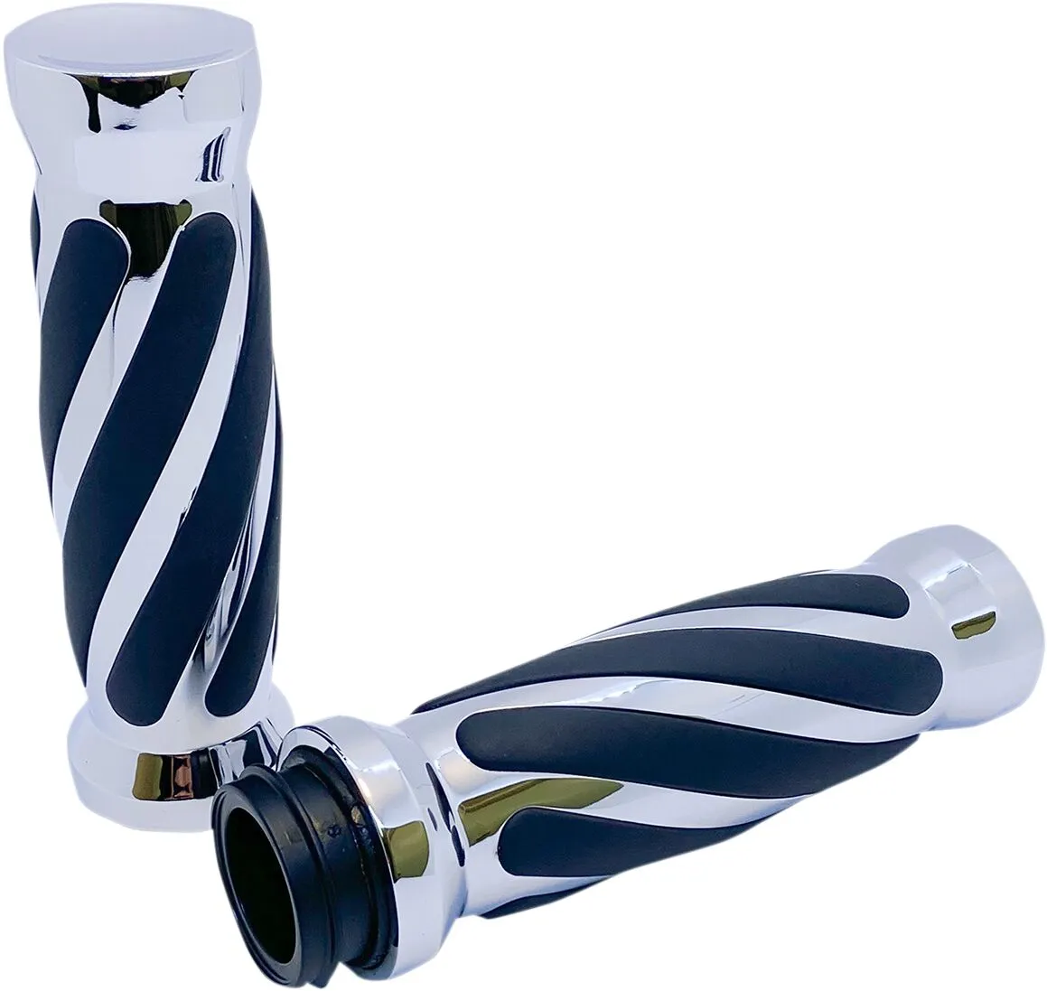 Custom Twisted Rubber Grips