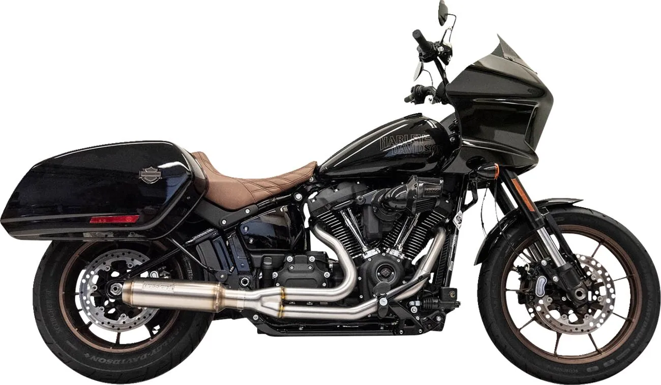 Изпускателна система 2-into-1 от неръждаема стомана с 4" Super Bike заглушител