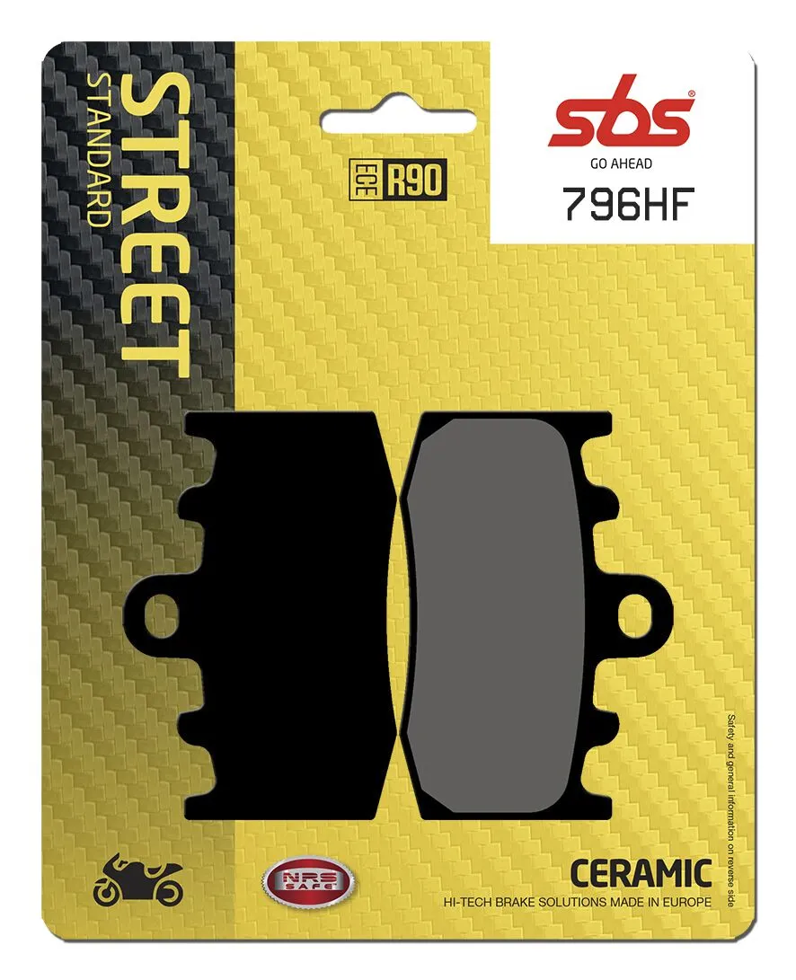 HF Street Ceramic Organic спирачни накладки