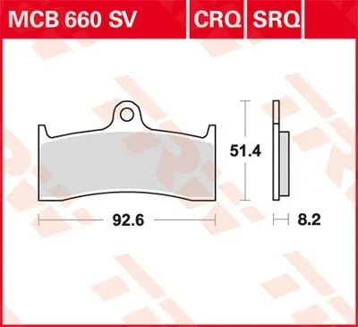 SV Series Синтеровани спирачни накладки