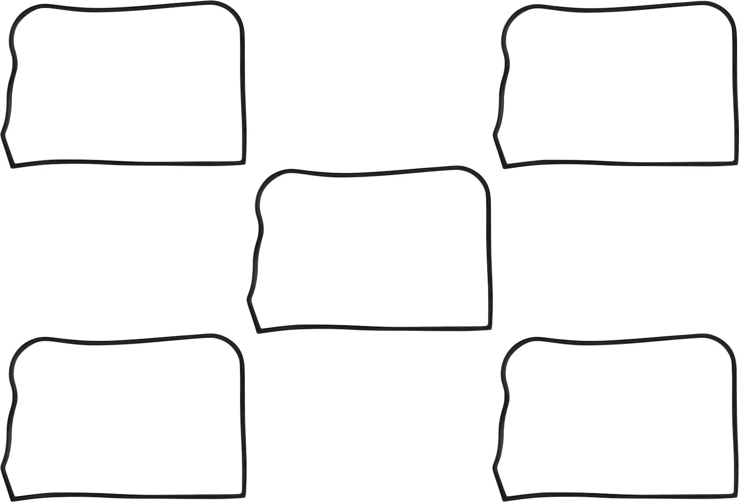 Replacement Rocker Box Cover Gaskets