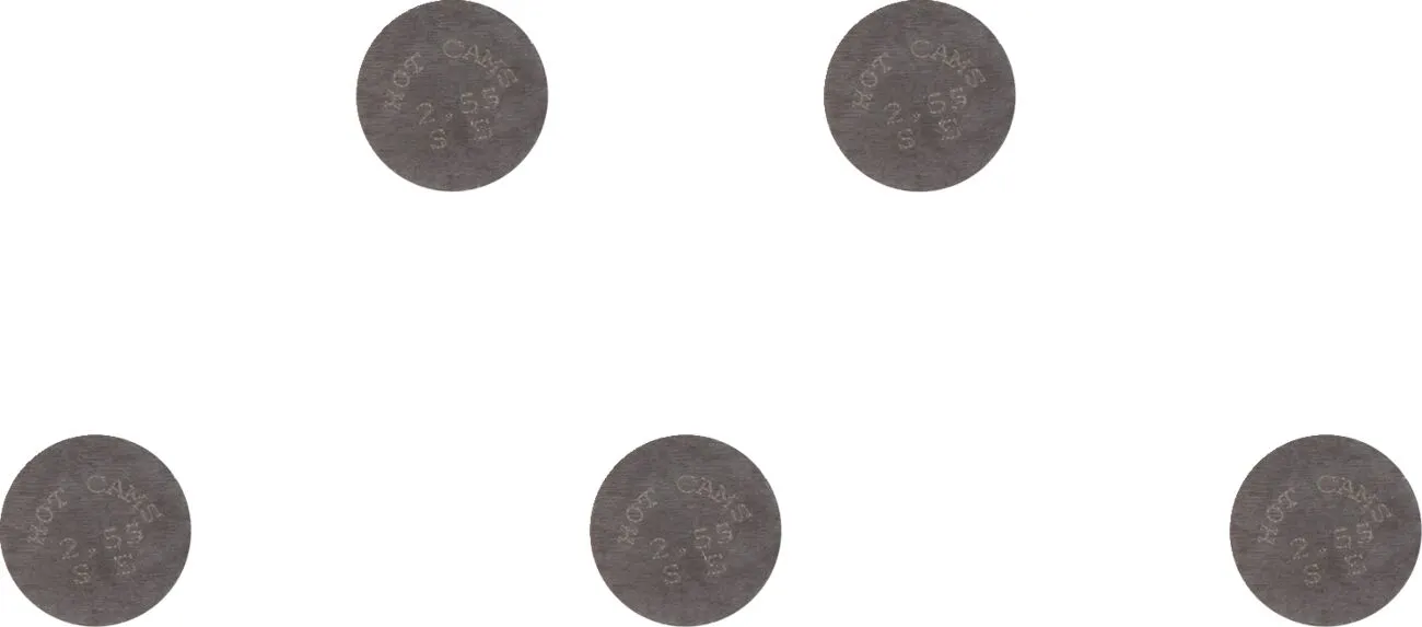 Replacement Valve Shims