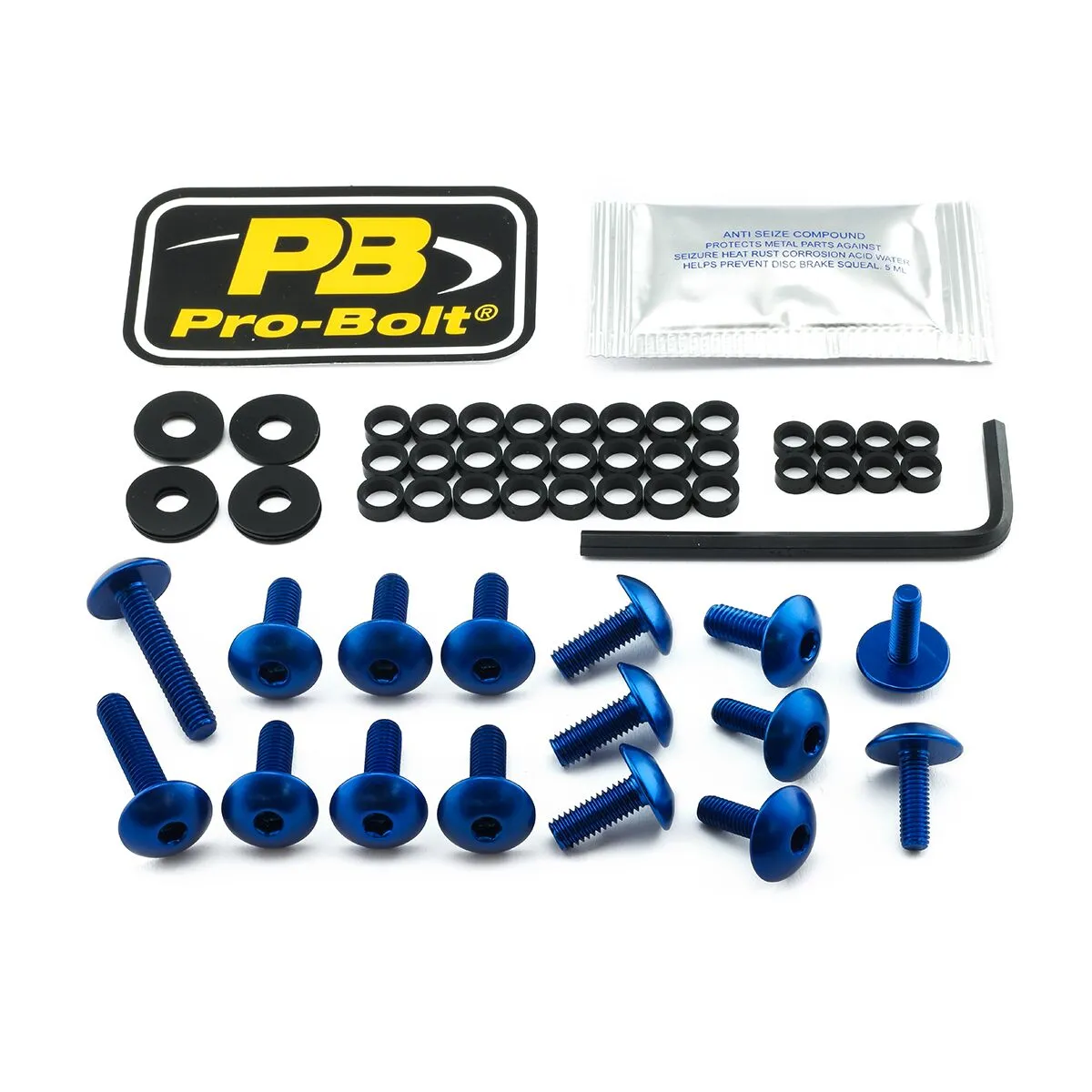 Aluminium Fairing Bolt Kit for Yamaha