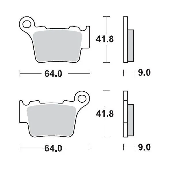 Racing Brake Pads Offroad