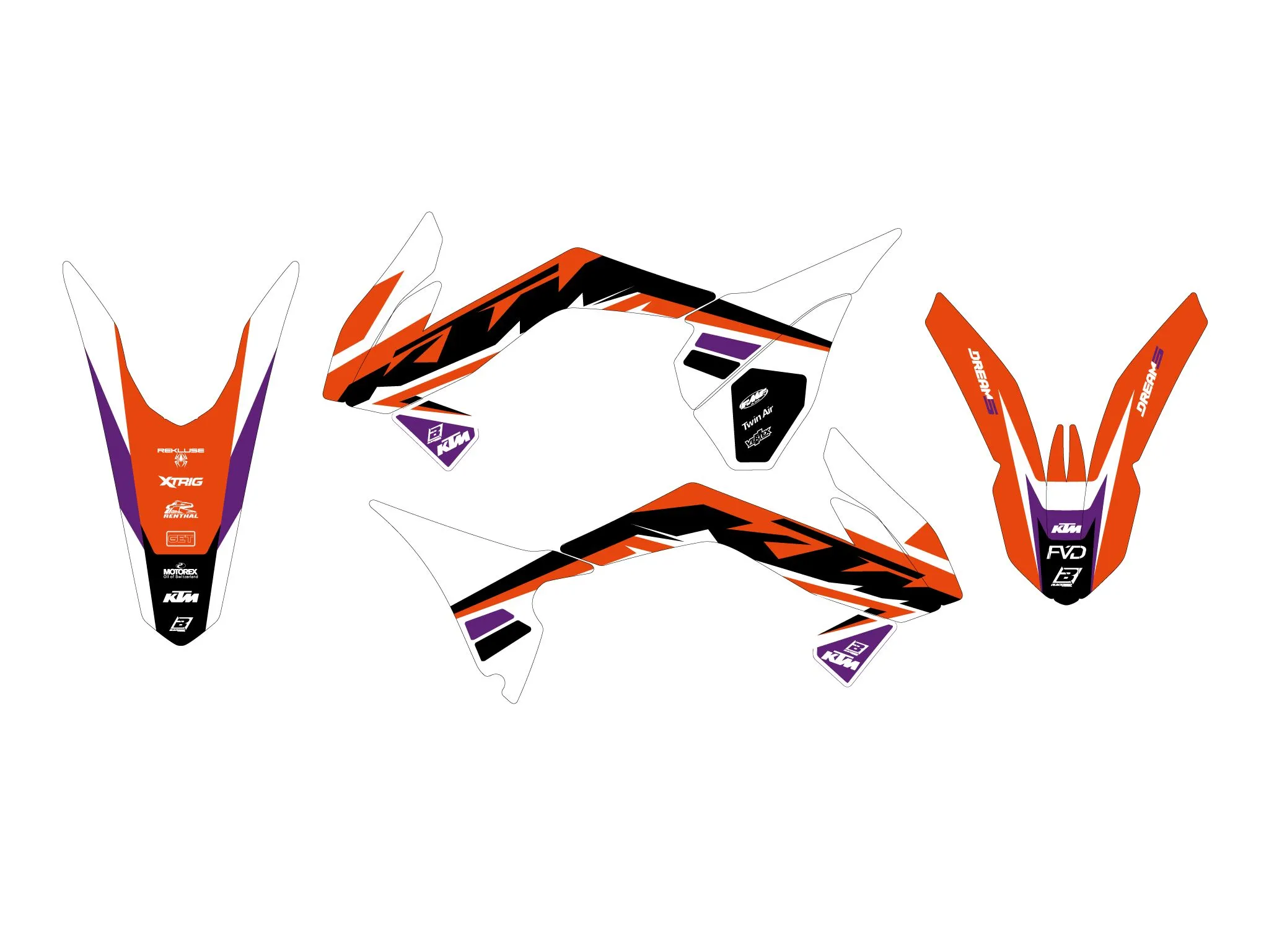 Dream 5 Graphic Kit
