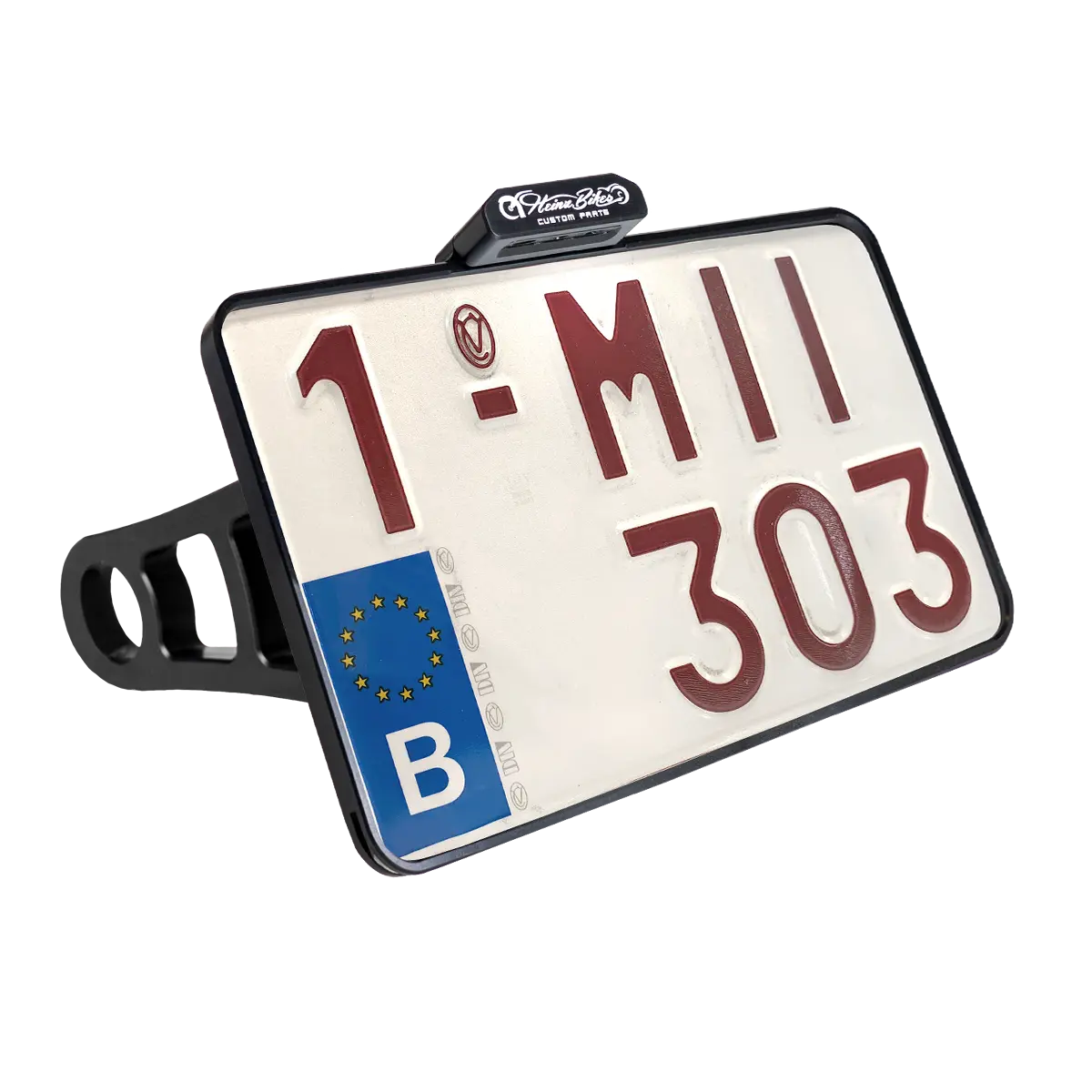 License Plate Side Mounts - with 3/4" Axle