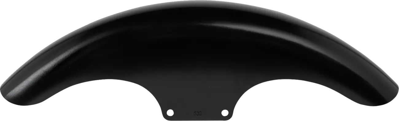 Hugger Series Front Fender with Mounting Blocks for Softail/Dyna