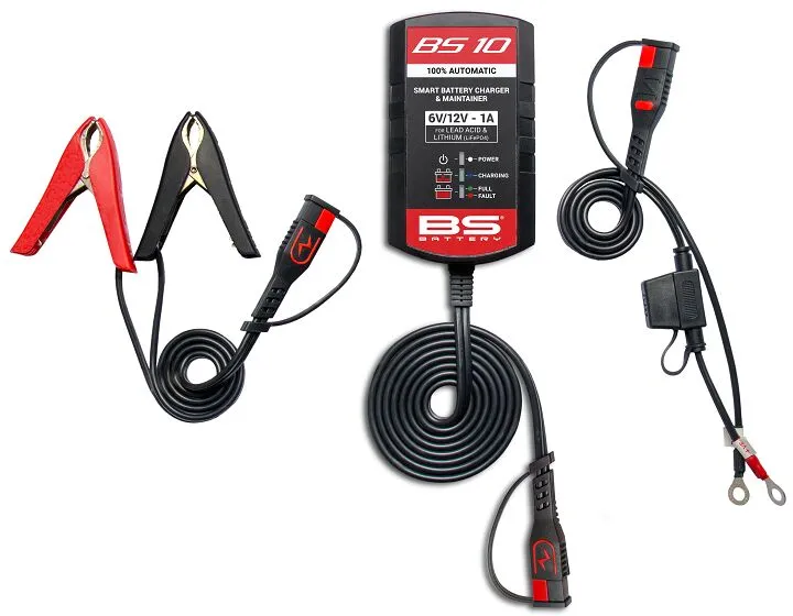 BS BATTERY CHARGER BS10 6V/12V-1A - UK Щепсел