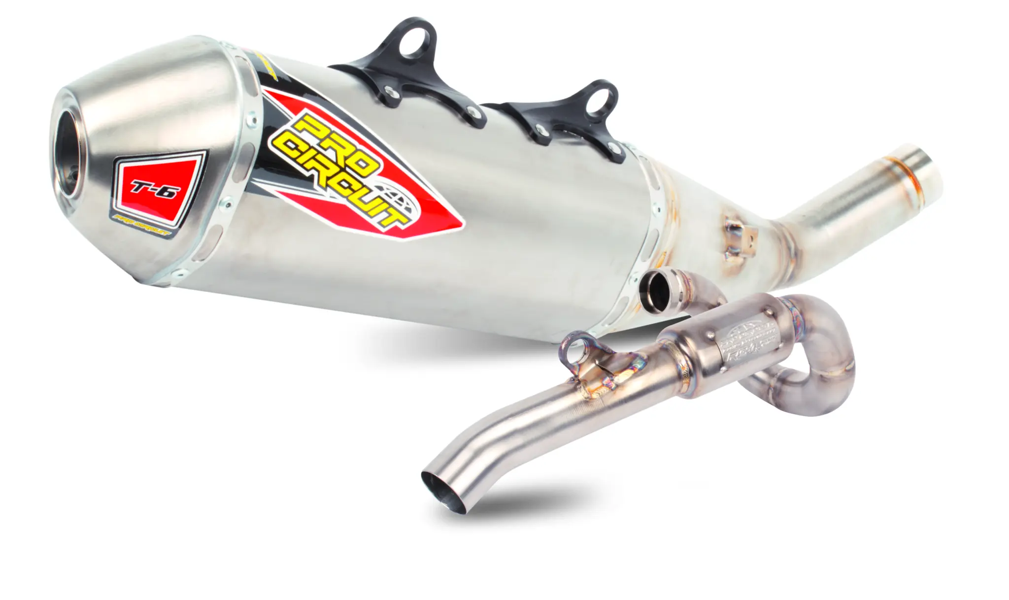 T-6 BC STAINLESS STEEL TITANIUM EXHAUST SYSTEM