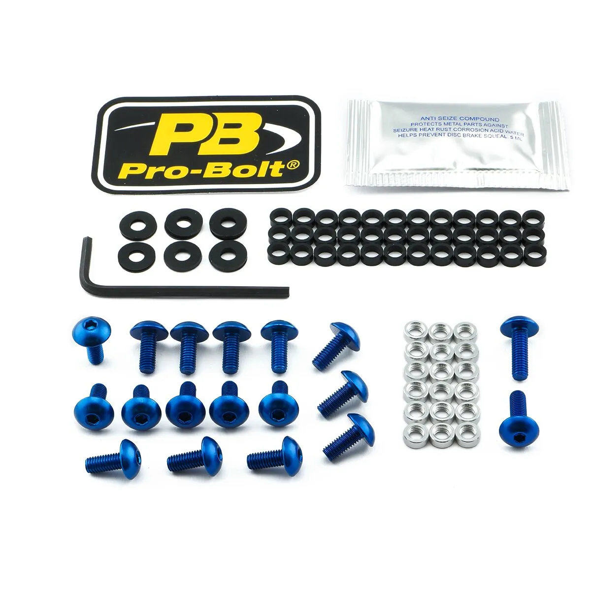 Aluminium Fairing Bolt Kit for KTM