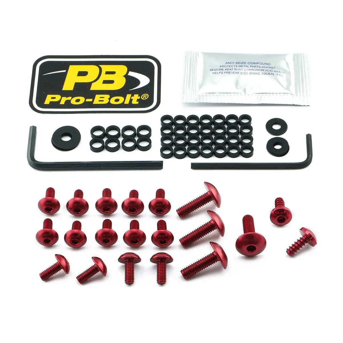 Aluminium Fairing Bolt Kit for Yamaha
