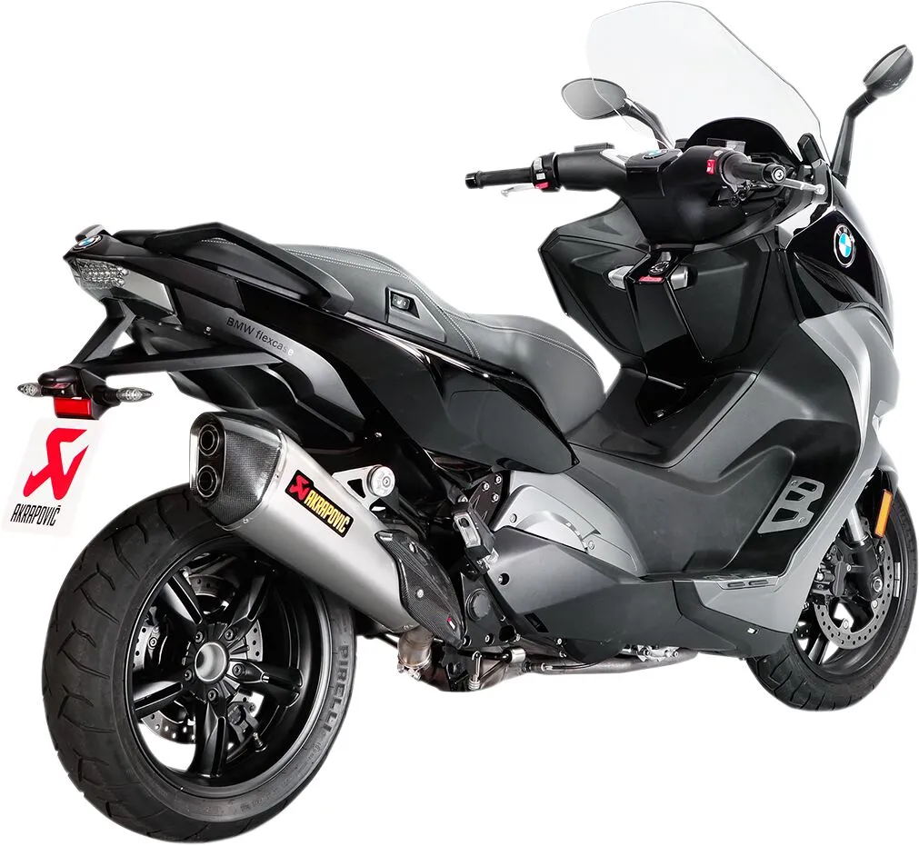 Titanium Slip-On Line Scooter Muffler