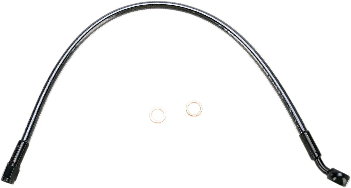Designer Series Braided Non-ABS Front Brake Line