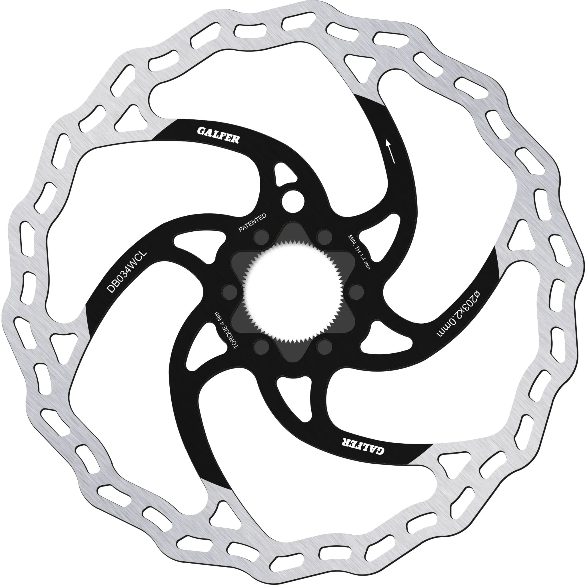 Фиксиран диск Wave® Center-Lock