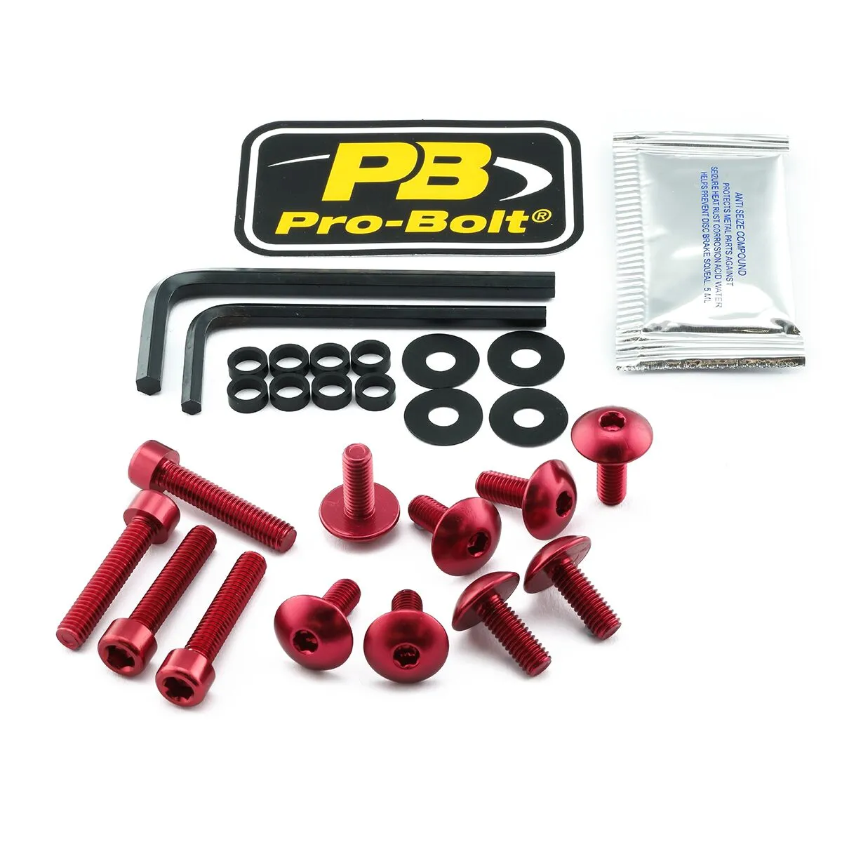 Aluminium Fairing Bolt Kit for Yamaha