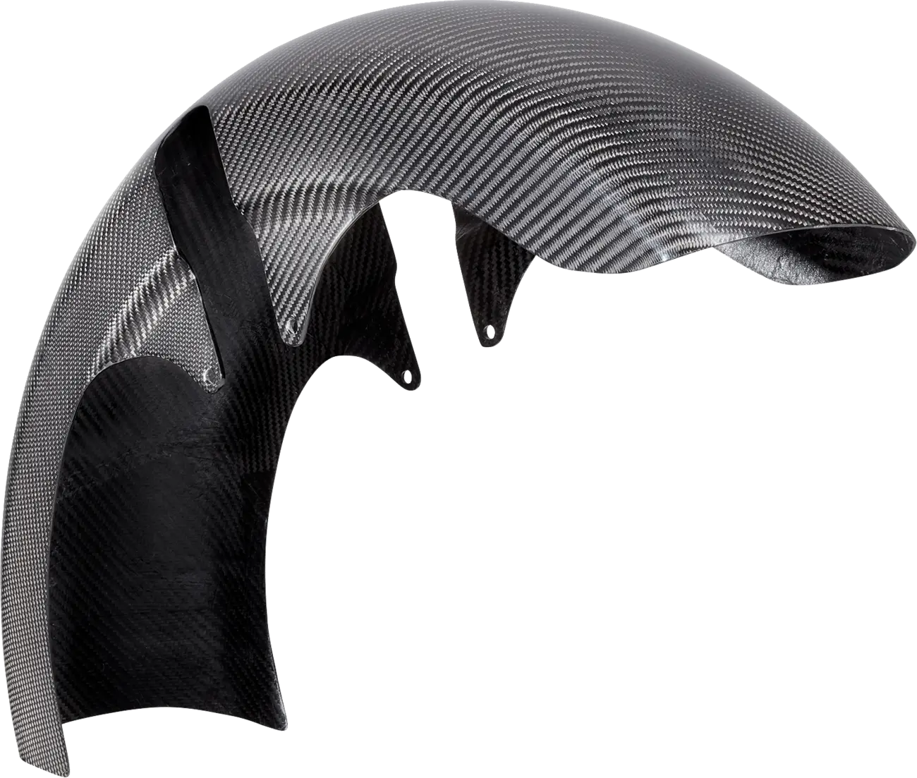 Carbon Fiber 21" Fat Wrapper Front Fender
