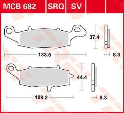 SV Series Sindered Brake Pads