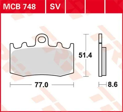 SV Series Синтеровани спирачни накладки