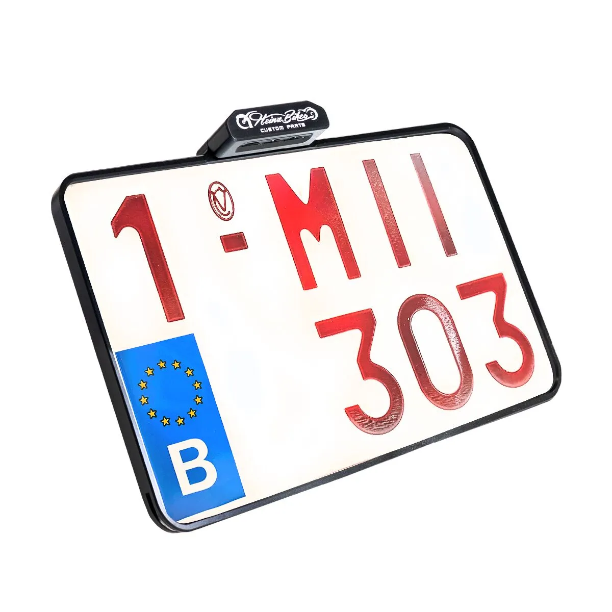 License Plate With Taillight
