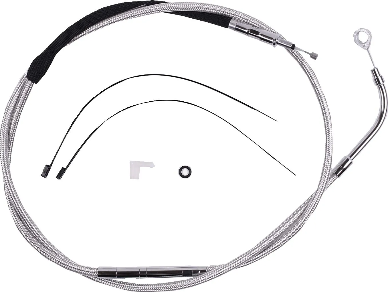 High-Efficiency Polished Stainless Clutch Cable