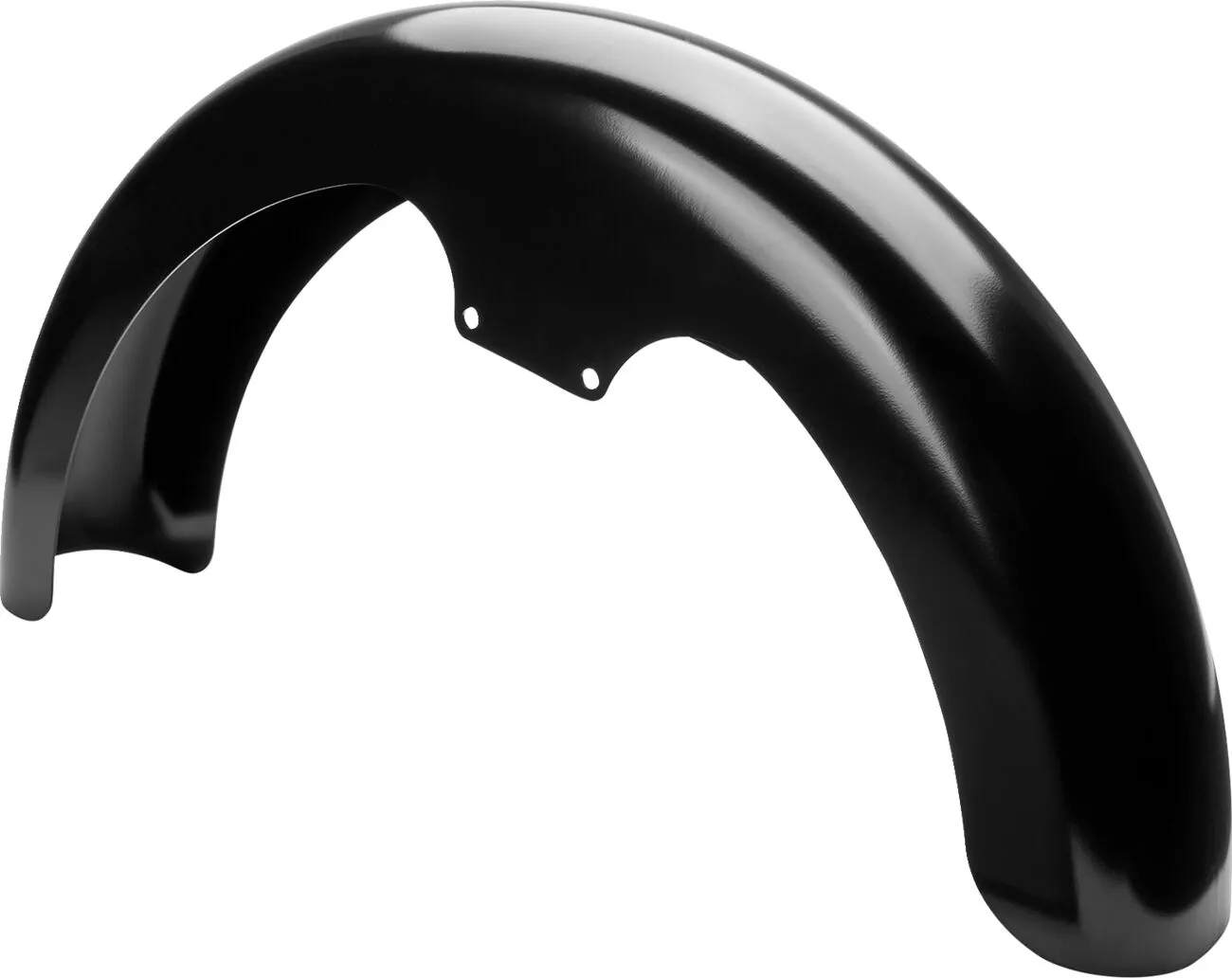Hugger Series Front Fender with Mounting Blocks for Softail/Dyna