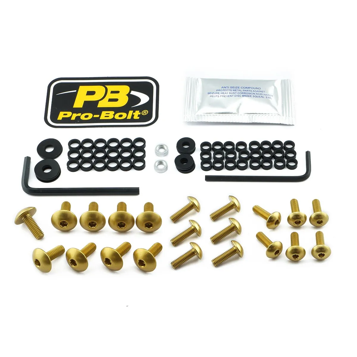 Aluminium Fairing Bolt Kit for Kawasaki