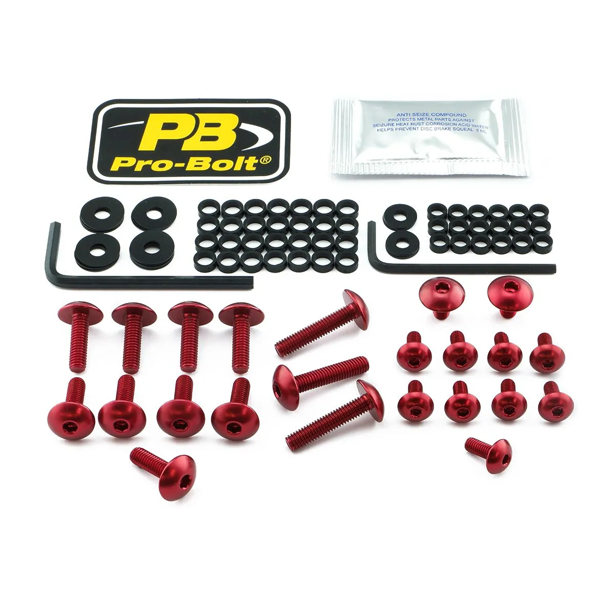 Aluminium Fairing Bolt Kit for Yamaha