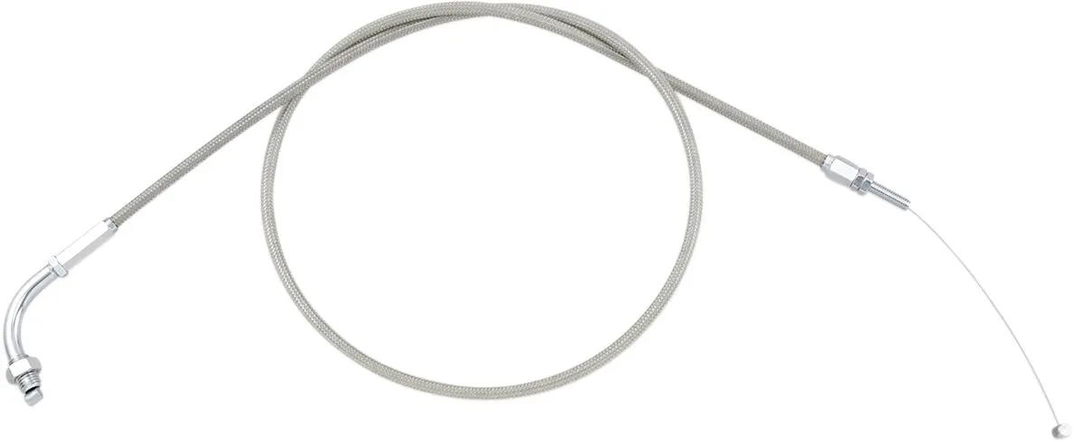 Armor Coat Stainless Steel Throttle/Idle Cable for Cruisers