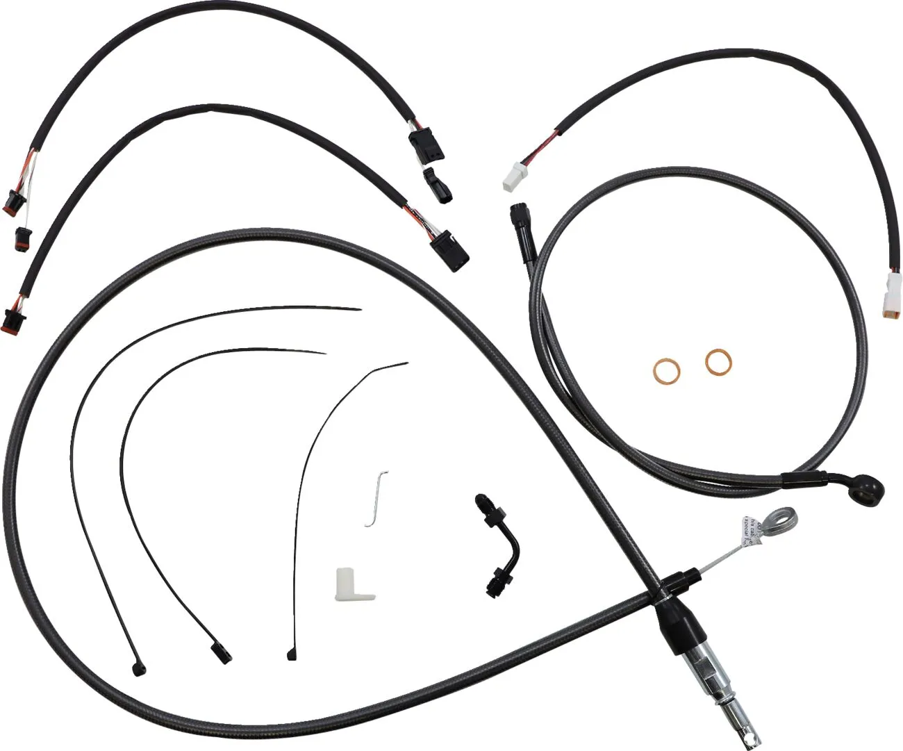 Black Pearl™ Designer Handlebar Installation Kit
