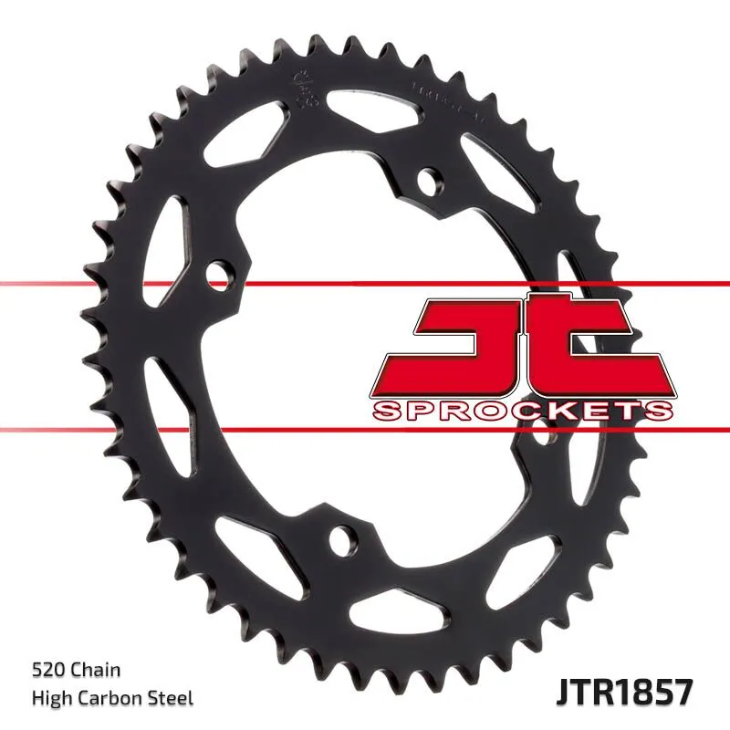 Rear Sprocket Induction Hardened Black Zinc Finish