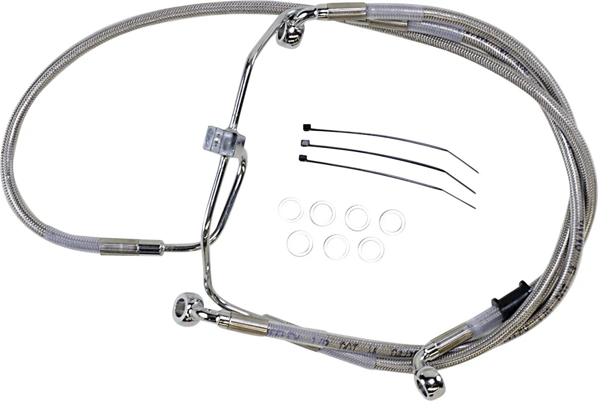 Extended Length Stainless Steel Brake Line Kit