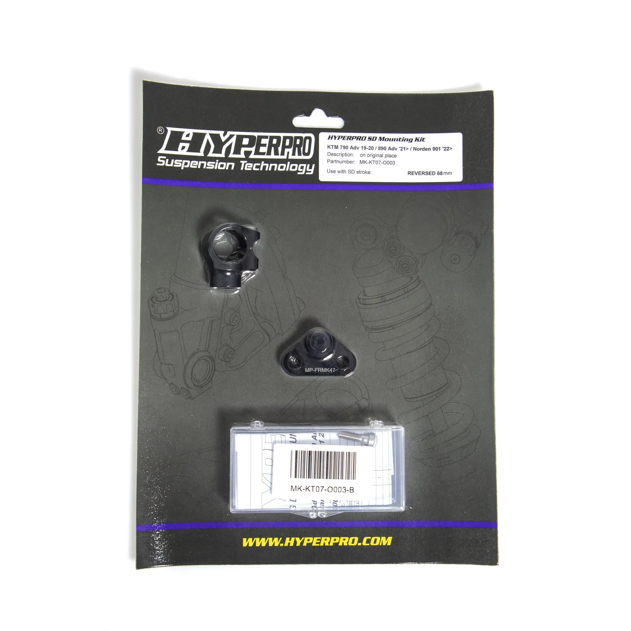 Steering Damper Mounting Kit