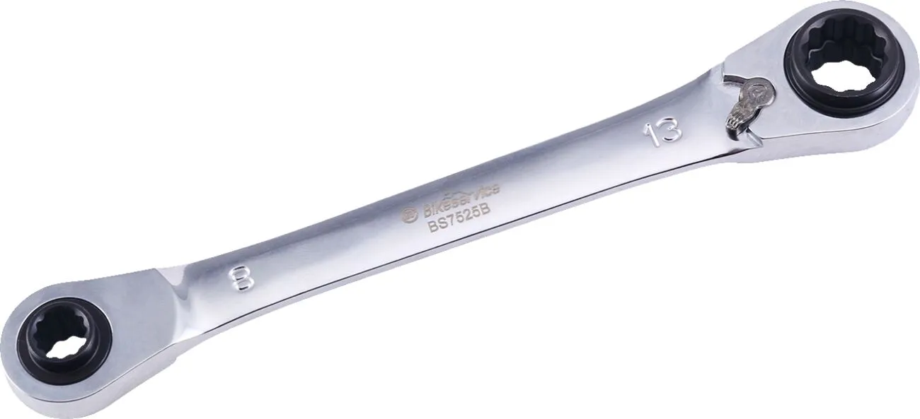 4-In-1 Reversible Ratchet Wrench