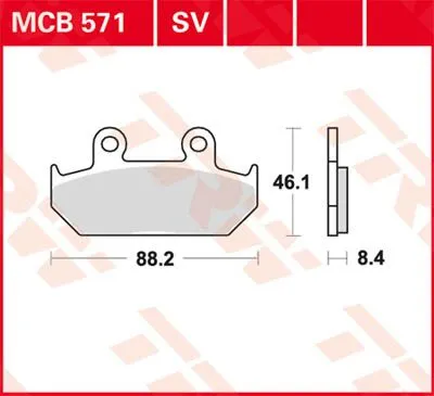 SV Series Синтеровани спирачни накладки