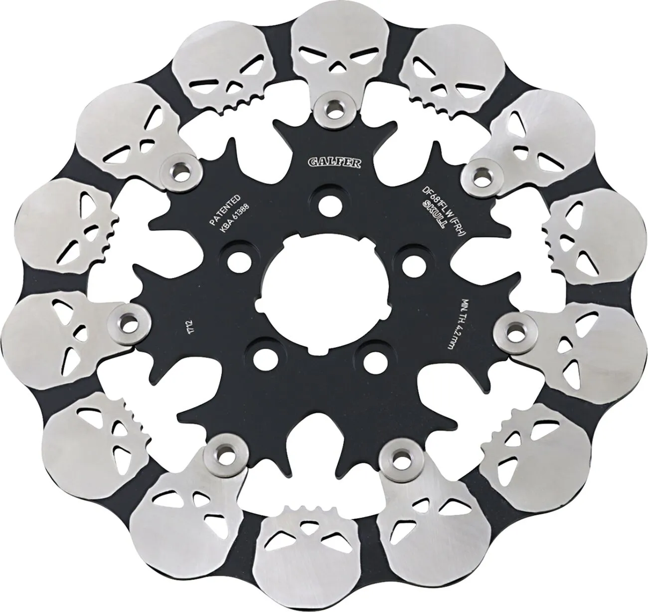 Skull Brake Rotor