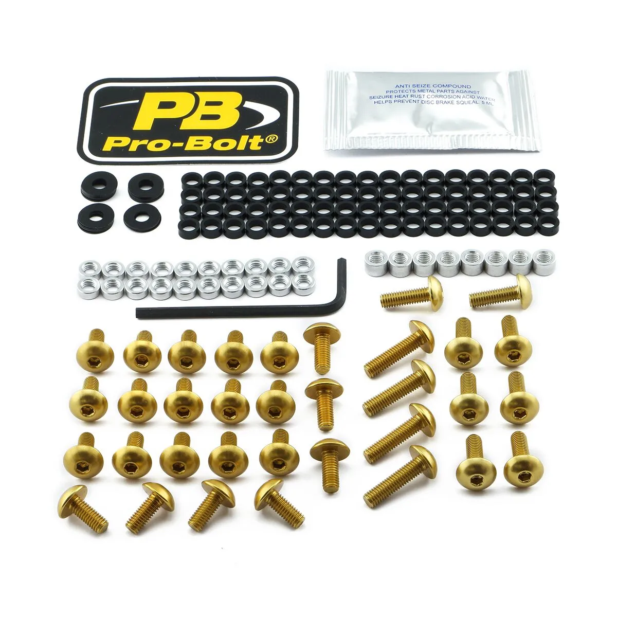 Aluminium Fairing Bolt Kit for BMW