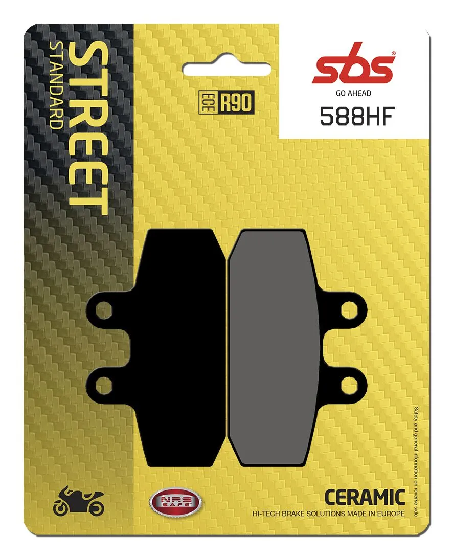 HF Street Ceramic Organic спирачни накладки