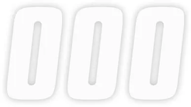 Number Stickers