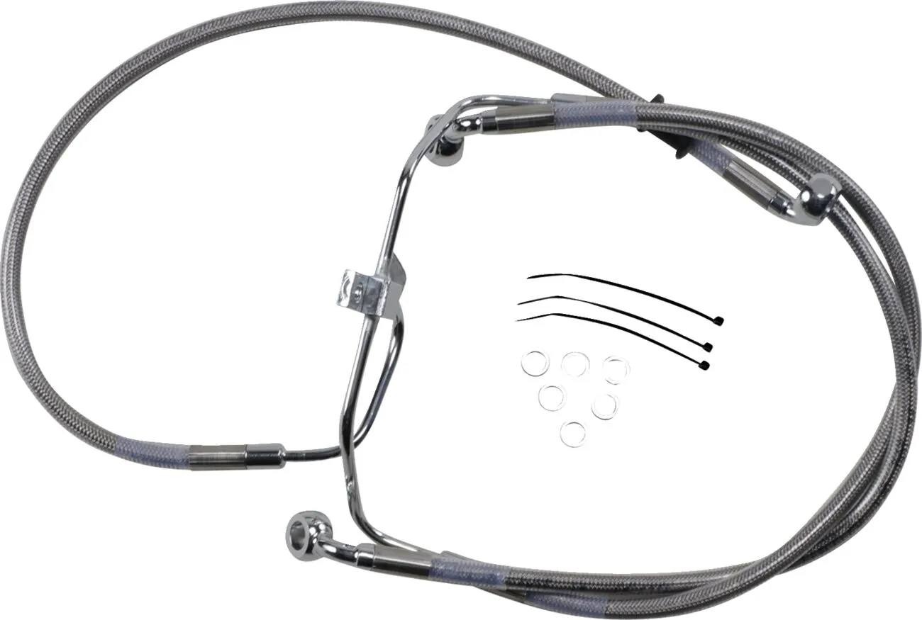 Extended Length Stainless Steel Brake Line Kit