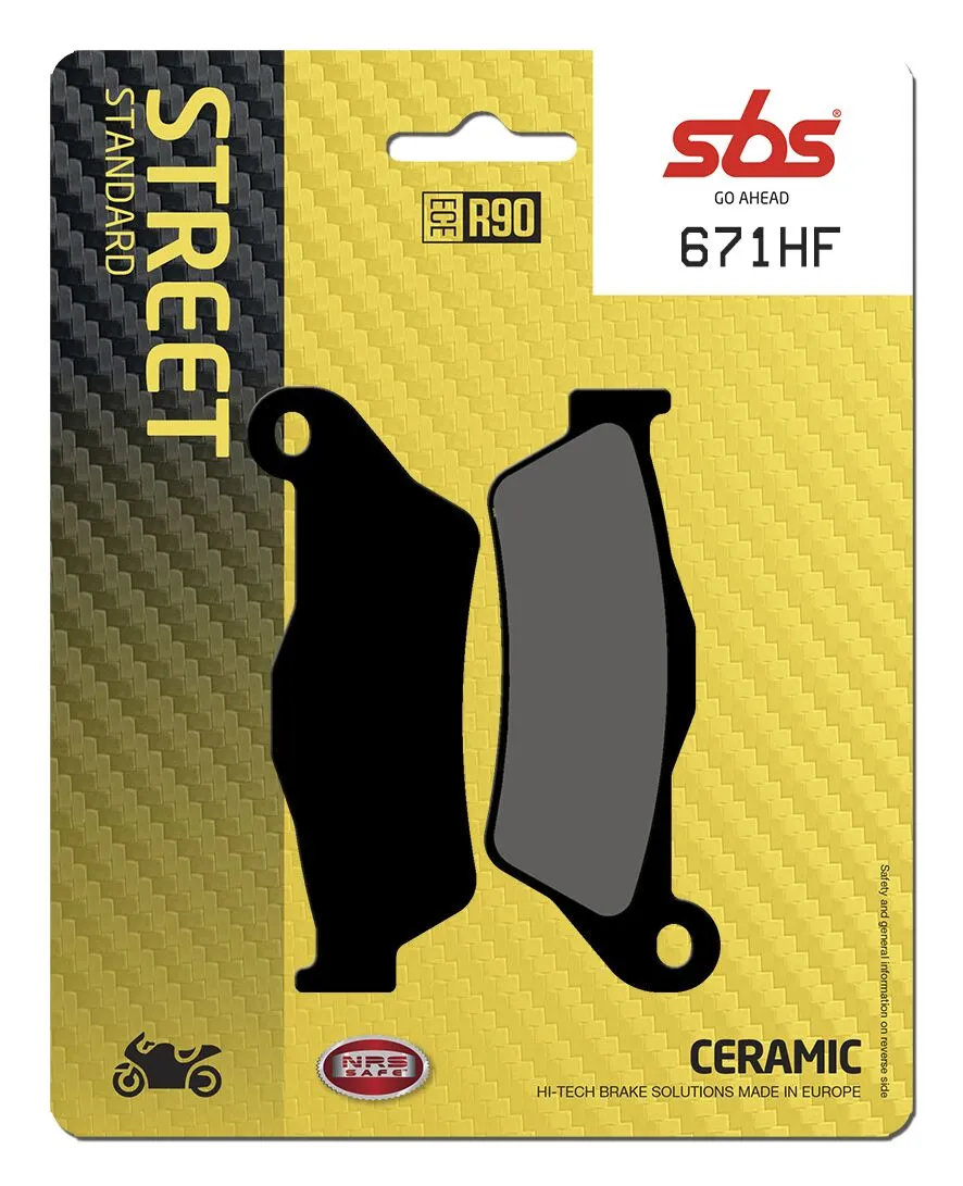 HF Street Ceramic Organic спирачни накладки