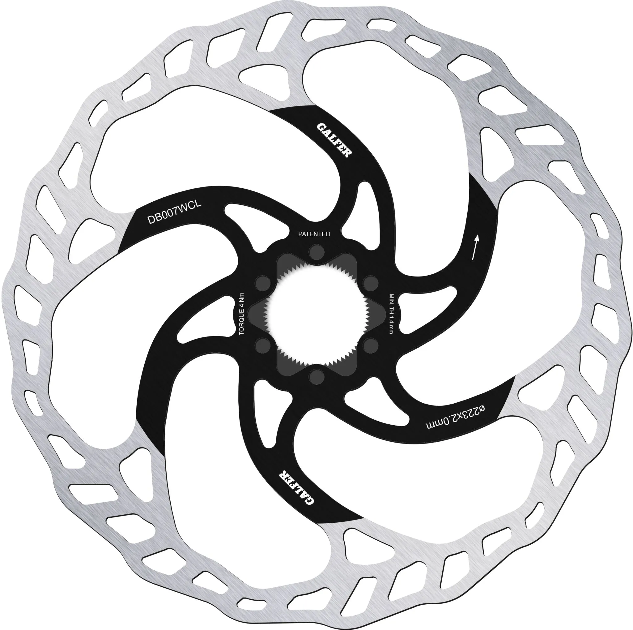 Фиксиран диск Wave® Center-Lock