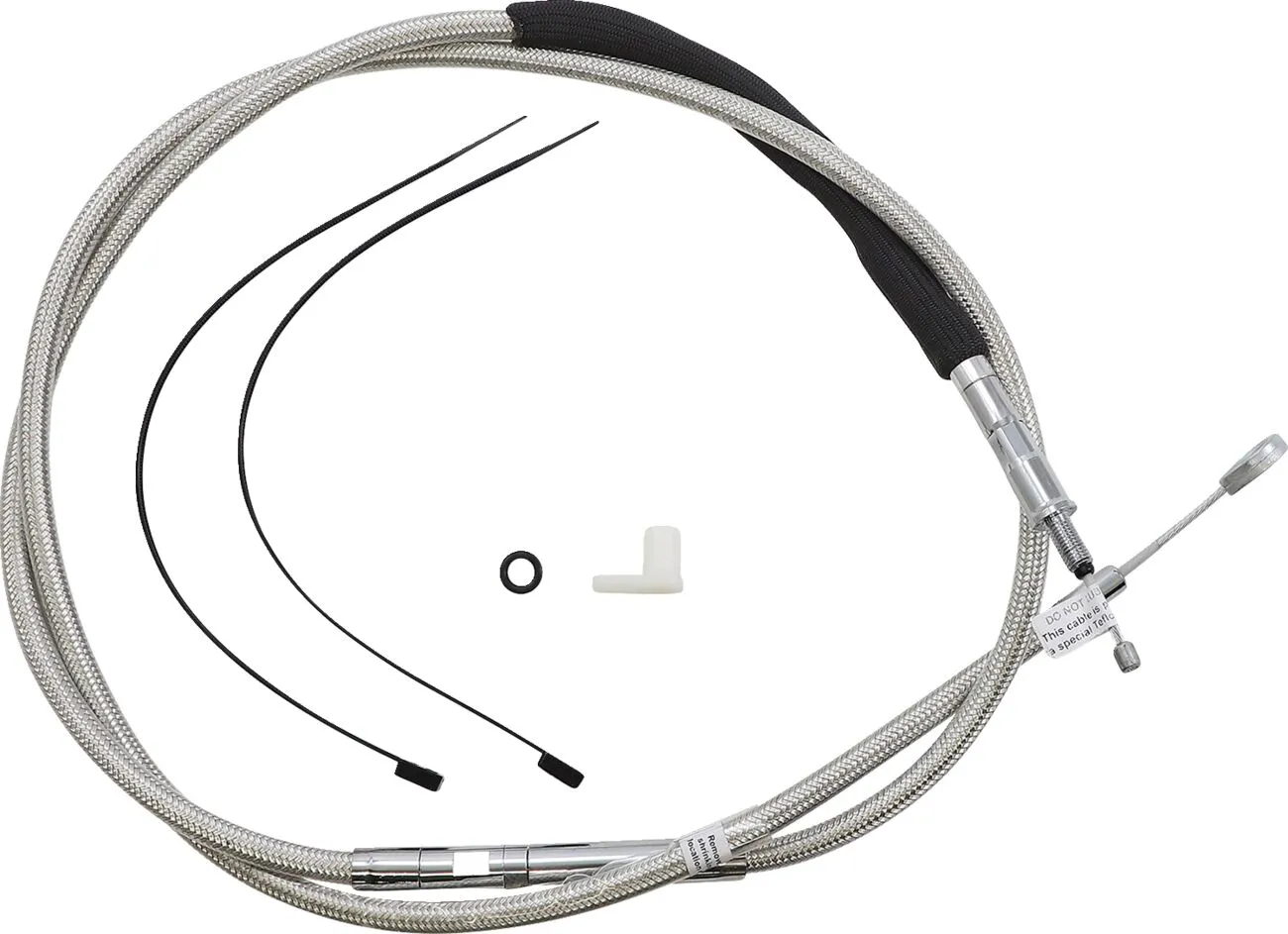 High-Efficiency Polished Stainless Clutch Cable